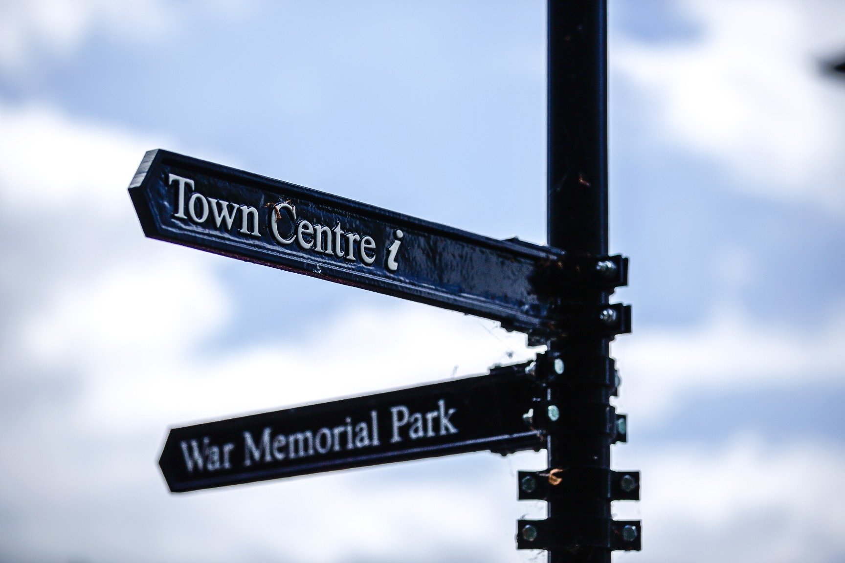 Bargate Homes transport links banner featuring road signage and travel connection imagery